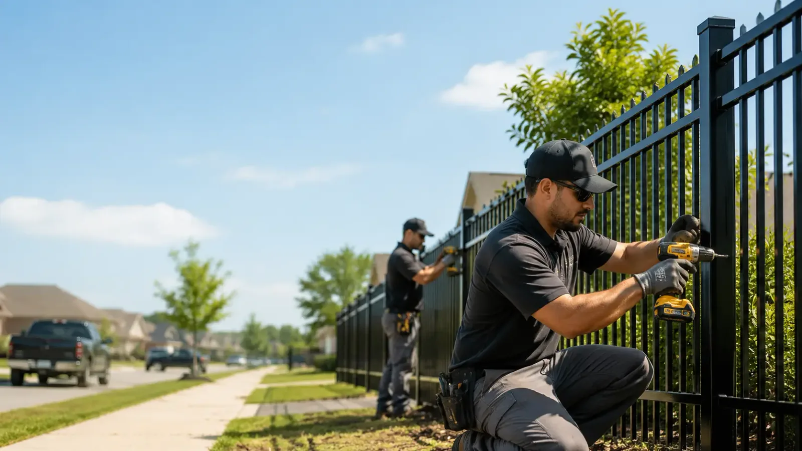 Metal Fence Installation in Holland, MA